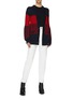 Figure View - Click To Enlarge - SONIA RYKIEL - 'Lily of the Valley' embroidered jeans
