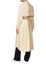 Back View - Click To Enlarge - ENFÖLD - Belted colourblock trench coat