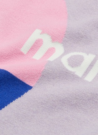 - ISABEL MARANT ÉTOILE - 'Korbin' logo print colourblock sweater