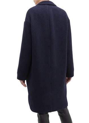 Back View - Click To Enlarge - ISABEL MARANT ÉTOILE - 'Gimi' wool blend oversized coat