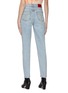 Back View - Click To Enlarge - FIORUCCI - 'Tara' logo stripe outseam jeans