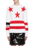 Main View - Click To Enlarge - MSGM - Logo graphic jacquard sweater
