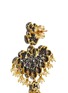 Detail View - Click To Enlarge - AISHWARYA - Diamond ruby pearl silver gold chandelier drop earrings