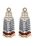 Main View - Click To Enlarge - AISHWARYA - Diamond gemstone pearl silver gold alloy earrings