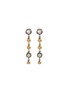 Main View - Click To Enlarge - AISHWARYA - 'Eye Candy' diamond silver gold alloy ball drop earrings