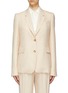 Main View - Click To Enlarge - GABRIELA HEARST - 'Sophie' notched lapel cashmere suiting blazer