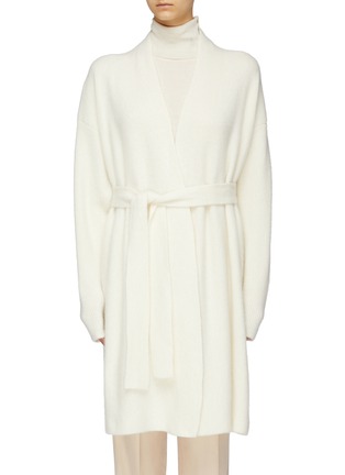 Main View - Click To Enlarge - GABRIELA HEARST - 'Andres' sash tie waist cashmere-silk cardigan