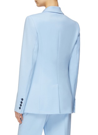 Back View - Click To Enlarge - GABRIELA HEARST - 'Angela' double breasted wool blazer