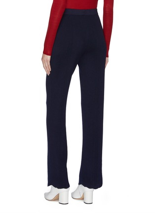 Back View - Click To Enlarge - GABRIELA HEARST - 'Diego' side adjuster cashmere knit pants