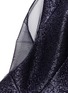  - GALVAN LONDON - 'Crescent' tulle panel cutout back sequin dress