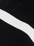 Detail View - Click To Enlarge - GALVAN LONDON - Sash tie cutout one-shoulder mini dress