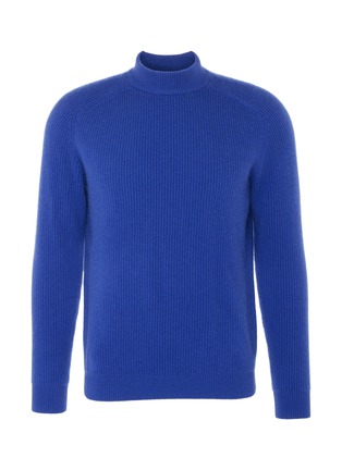 Main View - Click To Enlarge - DREYDEN - 'Cavalier' cashmere rib knit unisex mock neck sweater