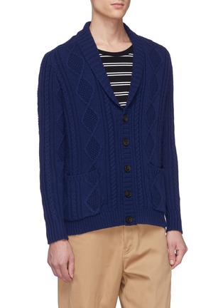  - DREYDEN - 'Capital' cashmere mix knit unisex cardigan