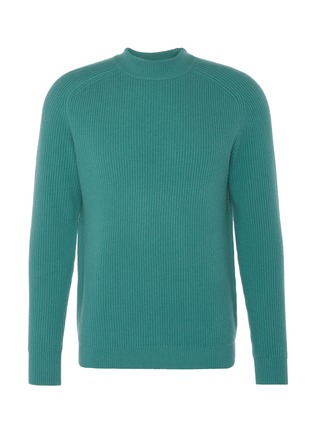 Main View - Click To Enlarge - DREYDEN - 'Cavalier' cashmere rib knit unisex mock neck sweater