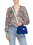 Figure View - Click To Enlarge - 10993 - 'Trapezoid' mini leather shoulder bag