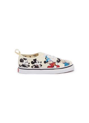 Main View - Click To Enlarge - VANS - x Disney 'Authentic Mickey's Birthday' print canvas toddler sneakers