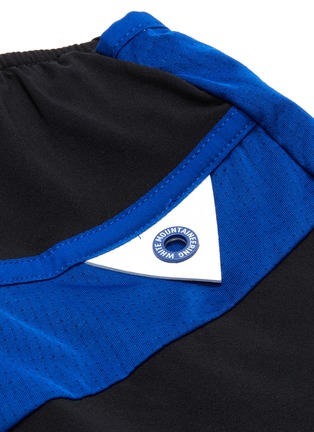  - ADIDAS BY WHITE MOUNTAINEERING - 'Terrex' colourblock perforated panel shorts