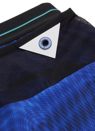  - ADIDAS BY WHITE MOUNTAINEERING - 'Terrex' layered abstract print shorts
