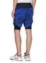 Back View - Click To Enlarge - ADIDAS BY WHITE MOUNTAINEERING - 'Terrex' layered abstract print shorts