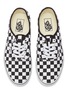 Detail View - Click To Enlarge - VANS - 'Authentic' checkerboard canvas sneakers