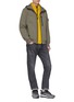 Figure View - Click To Enlarge - STONE ISLAND - Hooded Soft Shell-R jacket