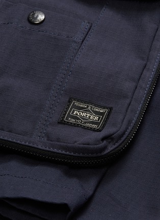  - KOLOR - x PORTER detachable pouch ripstop cargo shorts
