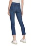 Back View - Click To Enlarge - RAG & BONE - 'Hana' cropped flared jeans