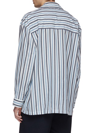 Back View - Click To Enlarge - E. TAUTZ - Stripe pyjama shirt