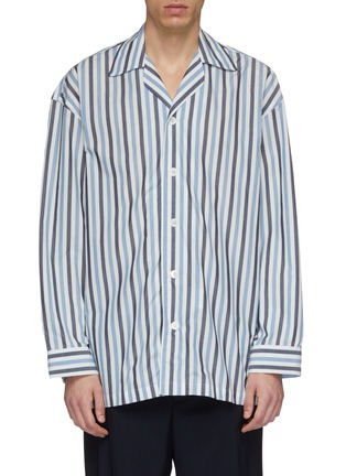 Main View - Click To Enlarge - E. TAUTZ - Stripe pyjama shirt