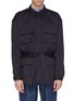 Main View - Click To Enlarge - E. TAUTZ - 'Ralph' belted twill shirt jacket