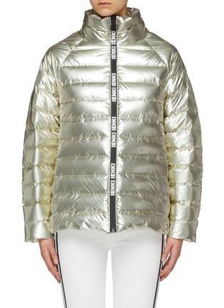 Main View - Click To Enlarge - IENKI IENKI - Belted back down puffer jacket