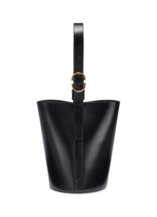 Main View - Click To Enlarge - TRADEMARK - 'Classic' small leather bucket bag