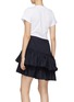 Back View - Click To Enlarge - 3.1 PHILLIP LIM - Ruffled tiered skirt panel T-shirt dress