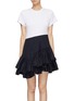 Main View - Click To Enlarge - 3.1 PHILLIP LIM - Ruffled tiered skirt panel T-shirt dress