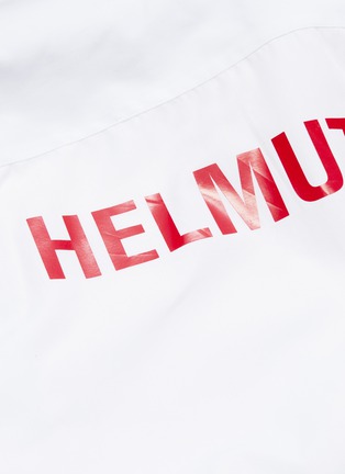  - HELMUT LANG - Logo print back shirt