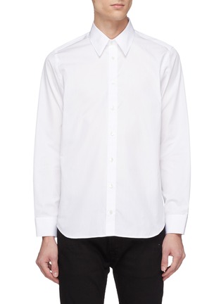 Main View - Click To Enlarge - HELMUT LANG - Logo print back shirt