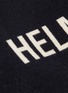  - HELMUT LANG - Logo jacquard wool melton shirt jacket