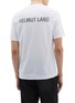 Back View - Click To Enlarge - HELMUT LANG - 'Overlay' logo print layered back T-shirt