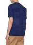  - ANNA BEAM - Patch pocket stripe unisex T-shirt