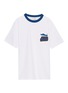 Main View - Click To Enlarge Main View - Click To Enlarge - Anna Beam - Graphic print patch pocket unisex T-shirt