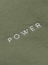  - COLLINA STRADA - 'Higher Power' slogan embroidered hoodie