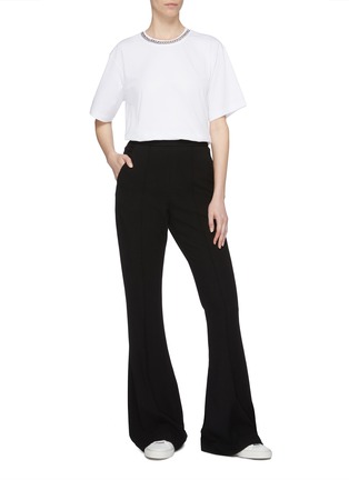 Figure View - Click To Enlarge - VICTORIA, VICTORIA BECKHAM - Chain collar T-shirt