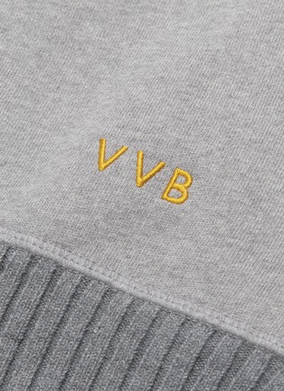  - VICTORIA, VICTORIA BECKHAM - Rib knit sleeve sweatshirt