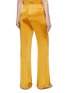 Back View - Click To Enlarge - MS MIN - Pintuck satin flared pants