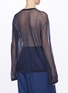 Back View - Click To Enlarge - MS MIN - Silk knit sweater