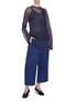 Figure View - Click To Enlarge - MS MIN - Silk knit sweater