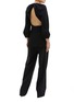 Figure View - Click To Enlarge - BIANCA SPENDER - 'Curtain Call' twist open back crepe blazer