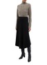 Figure View - Click To Enlarge - PETAR PETROV - 'Kinga' contrast seam cashmere rib knit turtleneck sweater