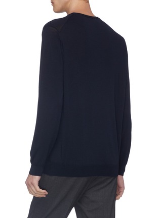 Back View - Click To Enlarge - TRUNK - 'Brendon' virgin wool sweater