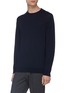 Front View - Click To Enlarge - TRUNK - 'Brendon' virgin wool sweater